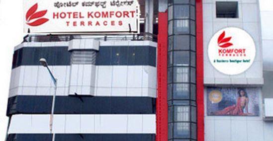 Hotel Komfort Terraces Bangalore Eksteriør bilde